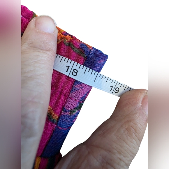 INC International Concepts Floral Wide Leg Pants Size XL - Picture 5 of 7